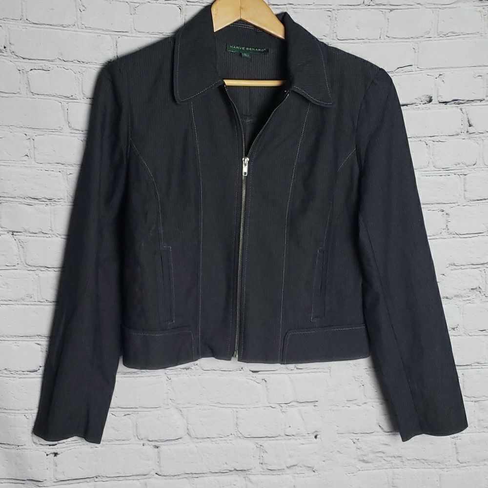 Vintage Black Harvey Bernard Jacket